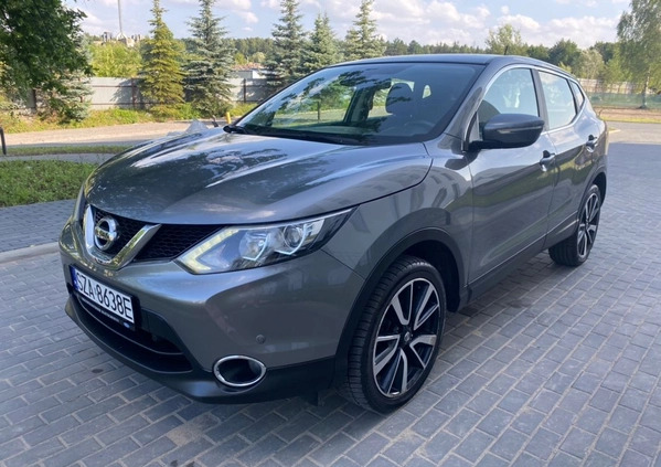 Nissan Qashqai cena 59900 przebieg: 105100, rok produkcji 2014 z Gościno małe 781